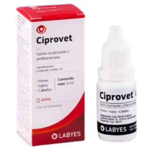 Ciprovet 5ml - Colirio Antibiótico